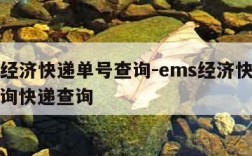 ems经济快递单号查询-ems经济快递单号查询快递查询