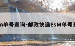 esm单号查询-邮政快递EsM单号查询