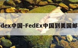 fedex中国-FedEx中国到美国邮费