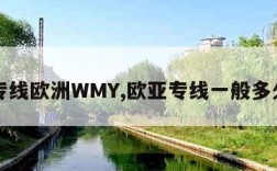 欧亚专线欧洲WMY,欧亚专线一般多久能到