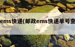 邮政ems快递(邮政ems快递单号查询官网)