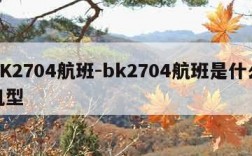 BK2704航班-bk2704航班是什么机型