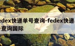 fedex快递单号查询-fedex快递单号查询国际